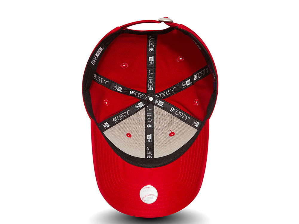 New Era League Basic New York Yankees Red 9Forty Strapback Cap