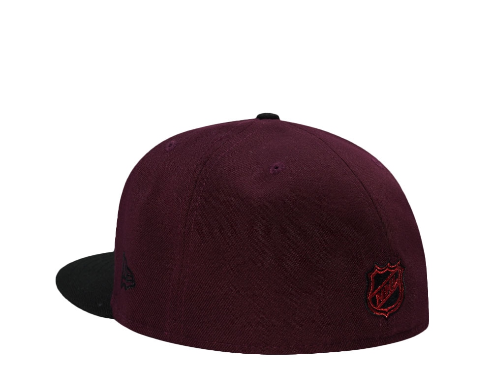 New Era Pittsburgh Penguins Stadium Series 2017 Maroon Two Tone Edition 59Fifty Fitted Cap