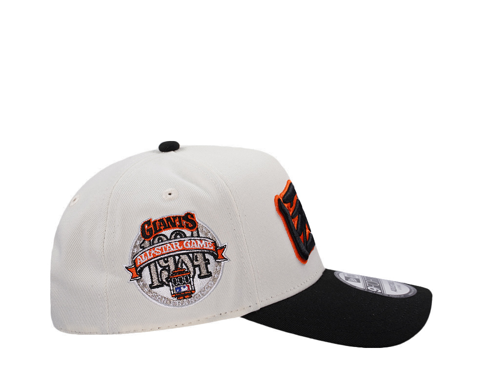 New Era San Francisco Giants All Star Game 1984 Kanji Chrome Two Tone Edition 9Forty A Frame Snapback Cap