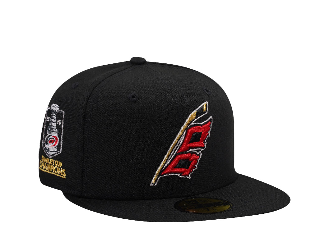 New Era Carolina Hurricanes Stanley Cup Champions 2026 Black Prime Edition 59Fifty Fitted Cap