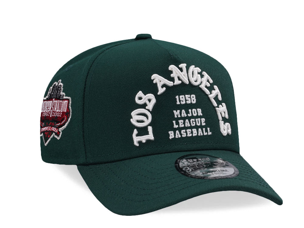 New Era Los Angeles Dodgers Stadium Anniversary Green Prime Edition 9Forty A Frame Snapback Cap