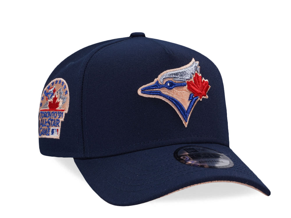 New Era Toronto Blue Jays All Star Game 1991 Navy Prime Edition 9Forty A Frame Snapback Cap