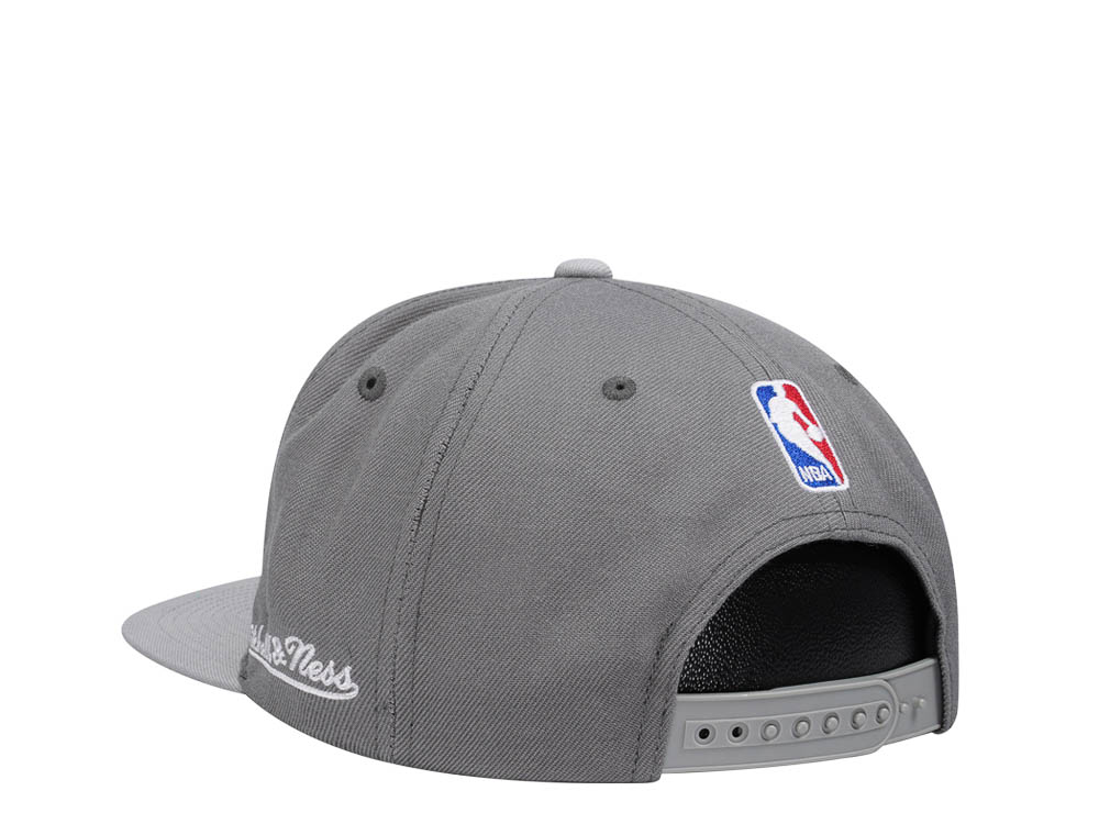 Mitchell & Ness Miami Heat 12 Champs Gray Snapback Cap