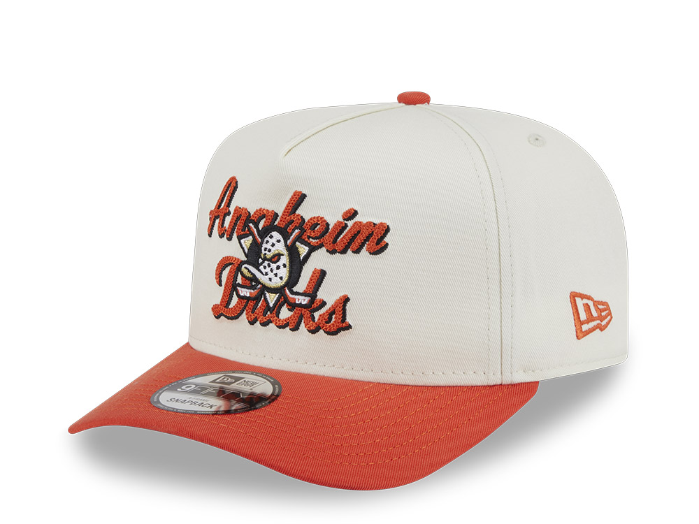 New Era Anaheim Ducks Chainstitch 9Fifty A Frame Snapback Cap