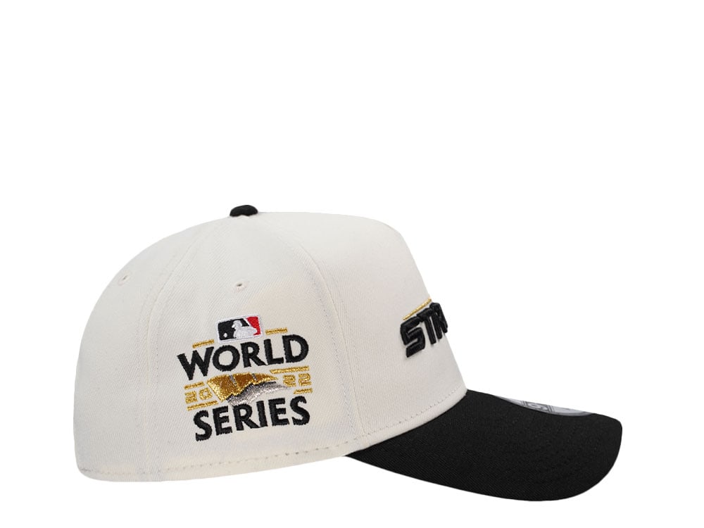 New Era Houston Astros World Series 2022 Chrome Two Tone Edition 9Forty A Frame Snapback Cap