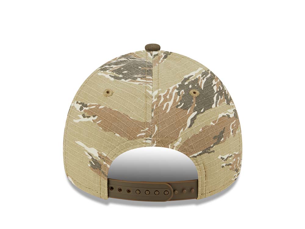 New Era Pittsburgh Pirates Tiger Camo Two Tone 9Forty A Frame Snapback Cap