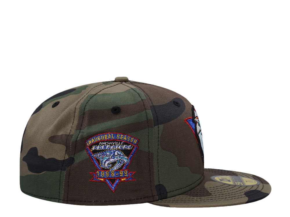 New Era Nashville Predators Inaugural Season 1998 Camo Prime Edition 59Fifty Fitted Cap