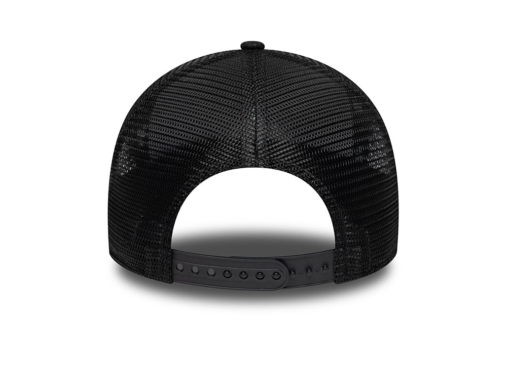 New Era Liverpool Fc Iridescent Logo Black Prime Edition 9Forty A Frame Trucker Snapback Cap