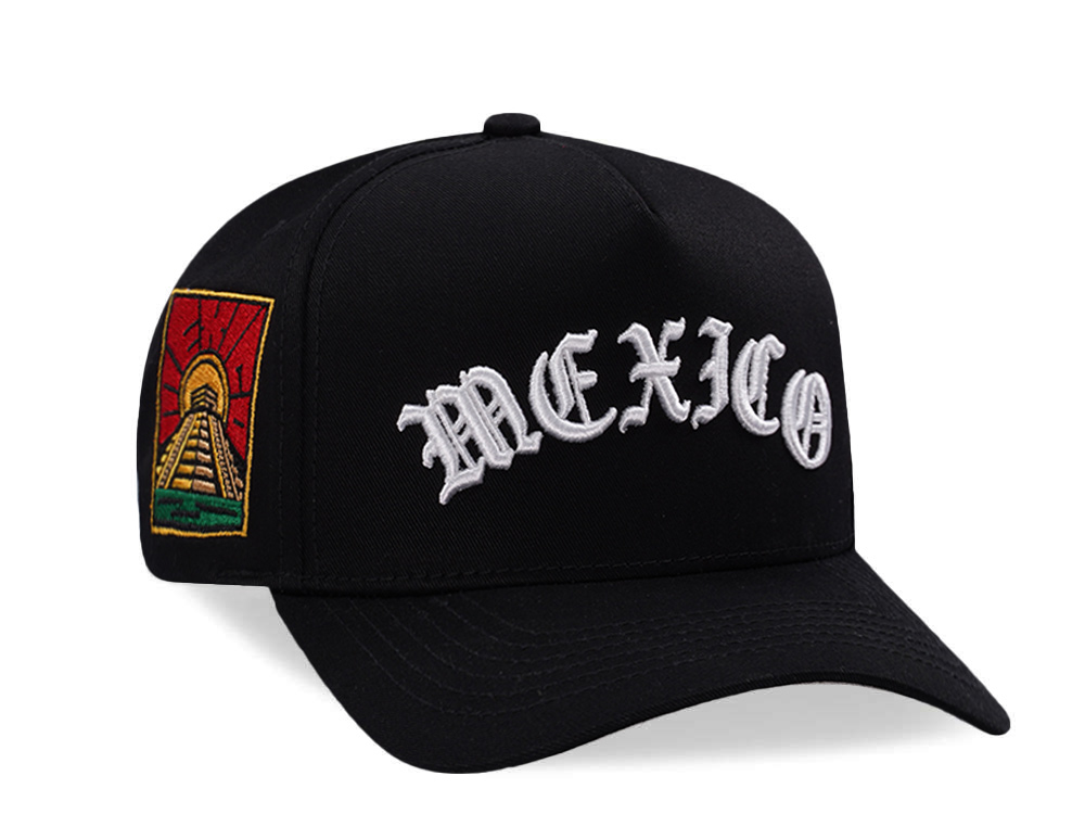 Parallel Union Mexico Script Temple Black Prime Edition Snapback Cap