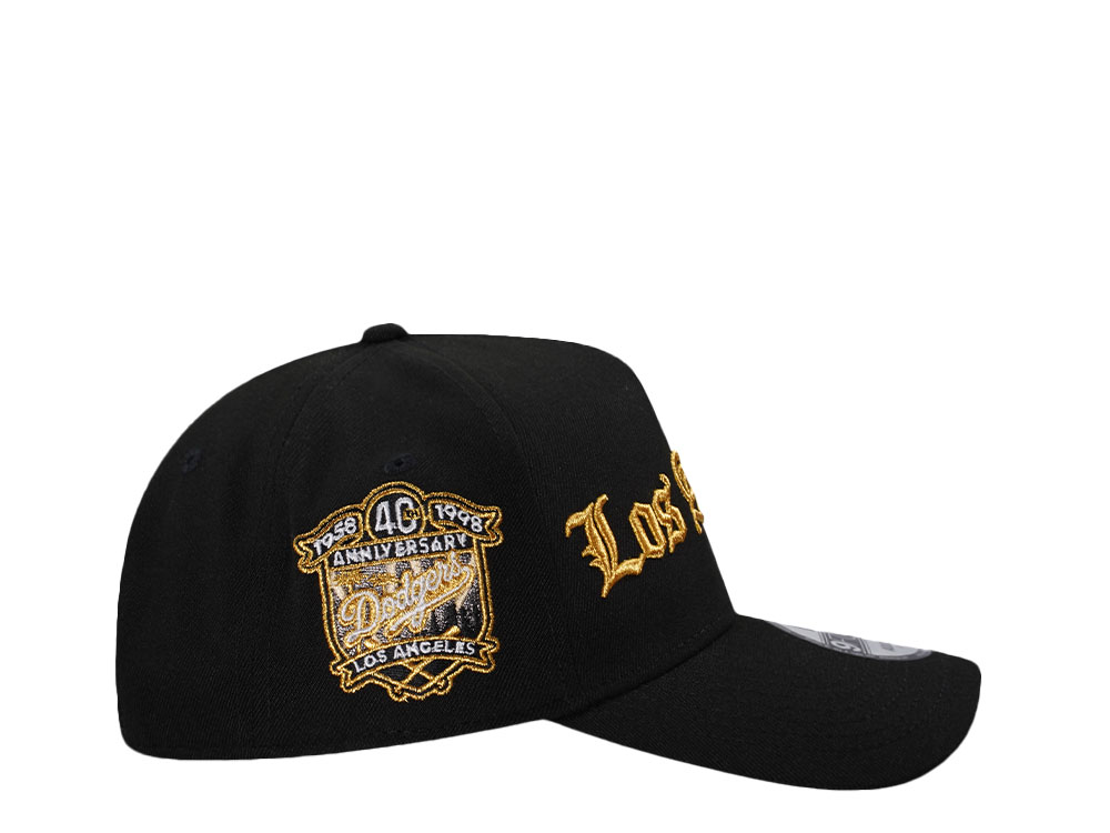 New Era Los Angeles Dodgers 40th Anniversary Metallic Two Tone Edition 9Forty A Frame Snapback Cap