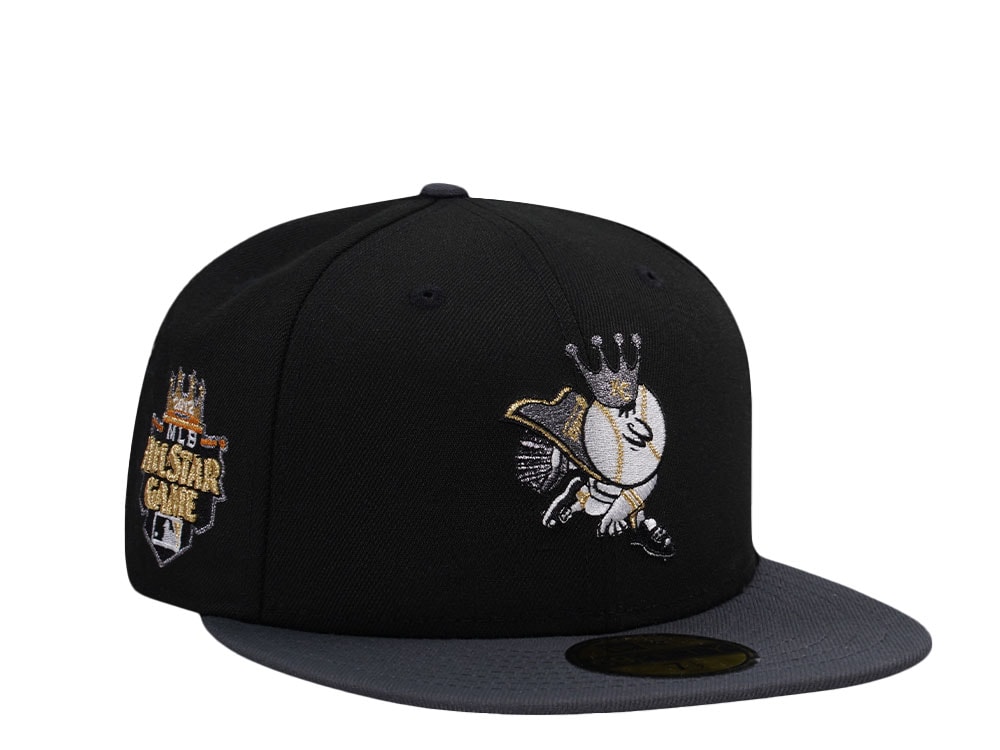 New Era Kansas City Royals All Star Game 2012 Liquid Titanium Two Tone Edition 59Fifty Fitted Cap