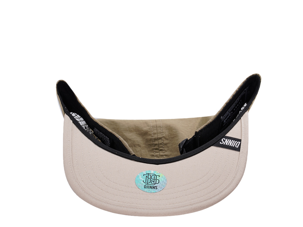 Djinns 5 Panel Sand Big Net Mountain Strapback Cap