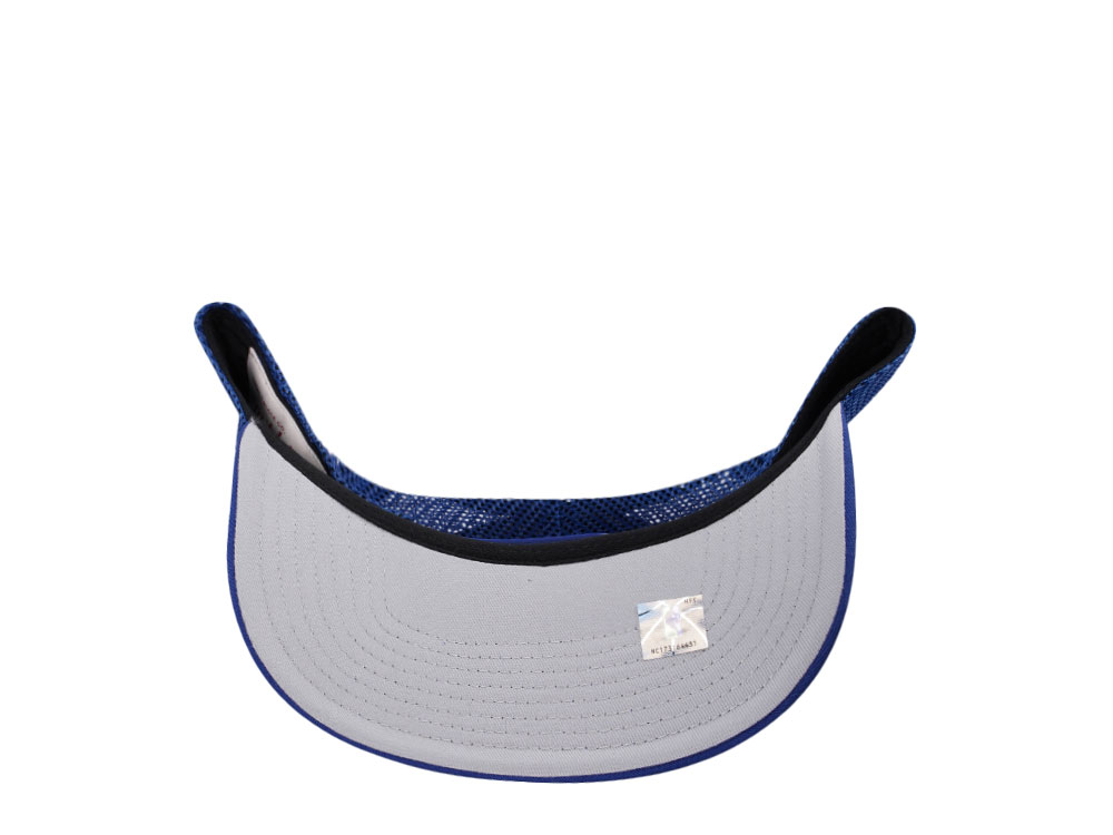 Mitchell & Ness Philadelphia 76ers Dark Blue Trucker Adjustable Fit Snapback Cap