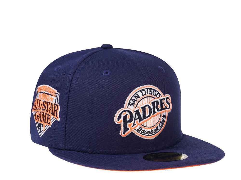 New Era San Diego Padres All Star Game 1992 Orange Flash Edition 59Fifty Fitted Cap