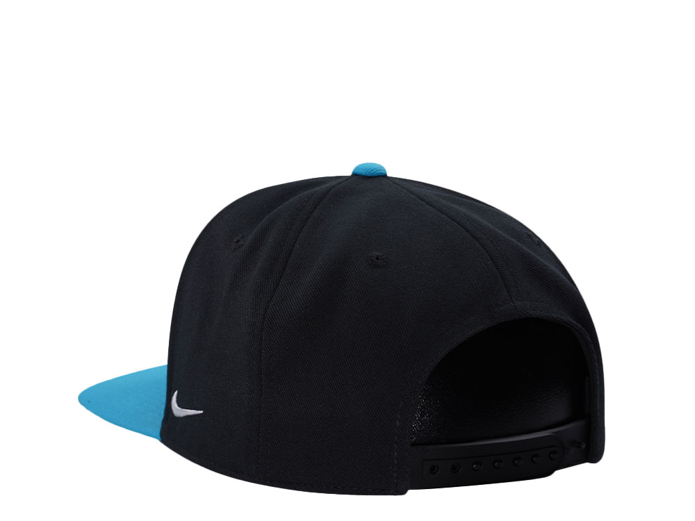 Nike Miami Marlins Dri-Fit Pro Black Two Tone Edition Snapback Cap