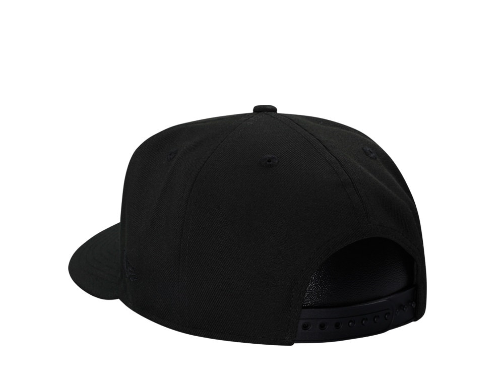 New Era Chicago White Sox 125th Anniversary Black Gold Edition A Frame 9Fifty Snapback Cap