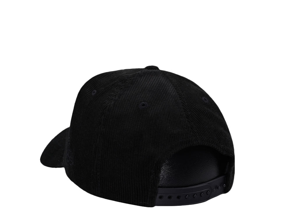 New Era Cincinnati Bengals 50th Anniversary Black Corduroy Edition 9Forty A Frame Snapback Cap