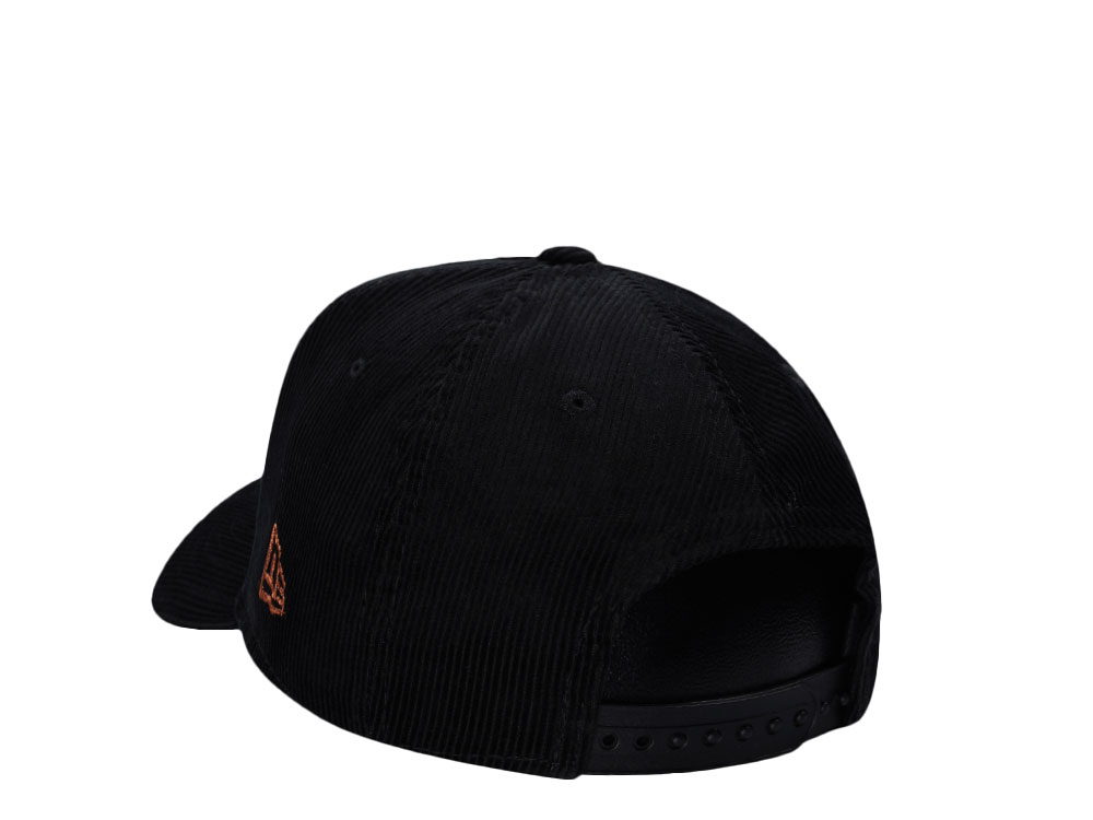 New Era Arizona Diamondbacks World Series 2001 Black Throwback Corduroy Edition 9Forty A Frame Snapback Cap