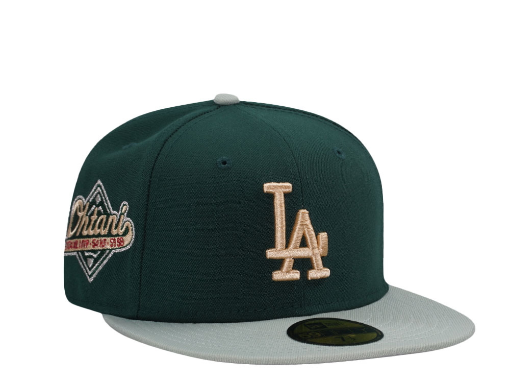 New Era Los Angeles Dodgers Ohtani MVP Forest Green Two Tone Edition 59Fifty Fitted Cap