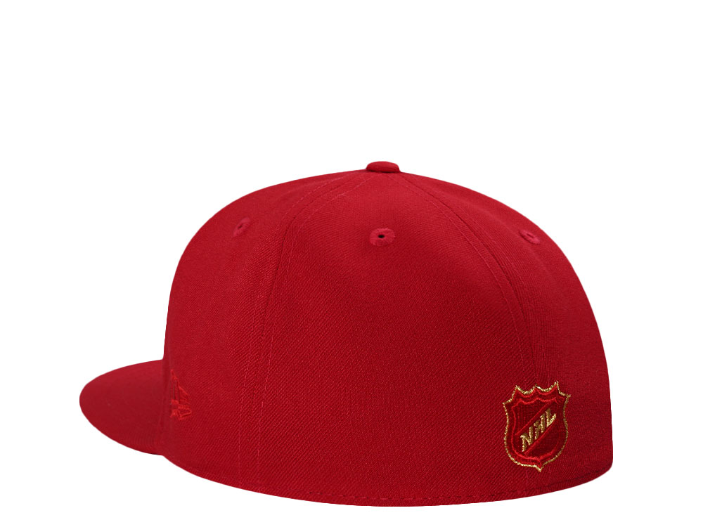 New Era New Jersey Devils 40th Anniversary Scarlet Red Edition 59Fifty Fitted Cap