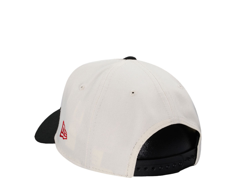 New Era Chicago Bulls 6x Champions Chrome Two Tone 9Forty A Frame Snapback Cap