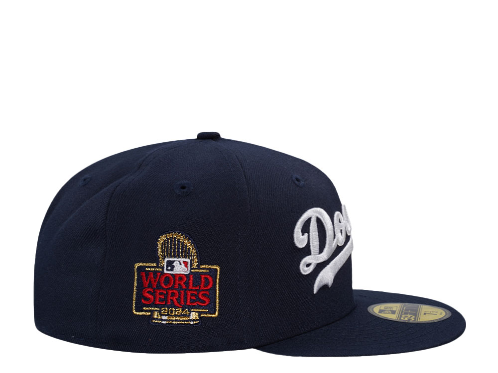 New Era Los Angeles Dodgers World Series 2024 MVP Navy Edition 59Fifty Fitted Cap