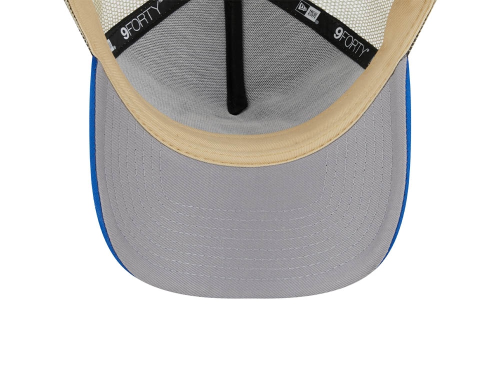 New Era Los Angeles Rams All Day Two Tone 9Forty A Frame Trucker Snapback Cap