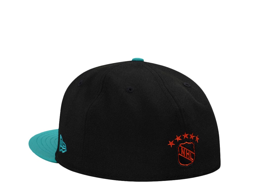 New Era San Jose Sharks 15th Season Throwback Two Tone Edition 59Fifty Fitted Cap