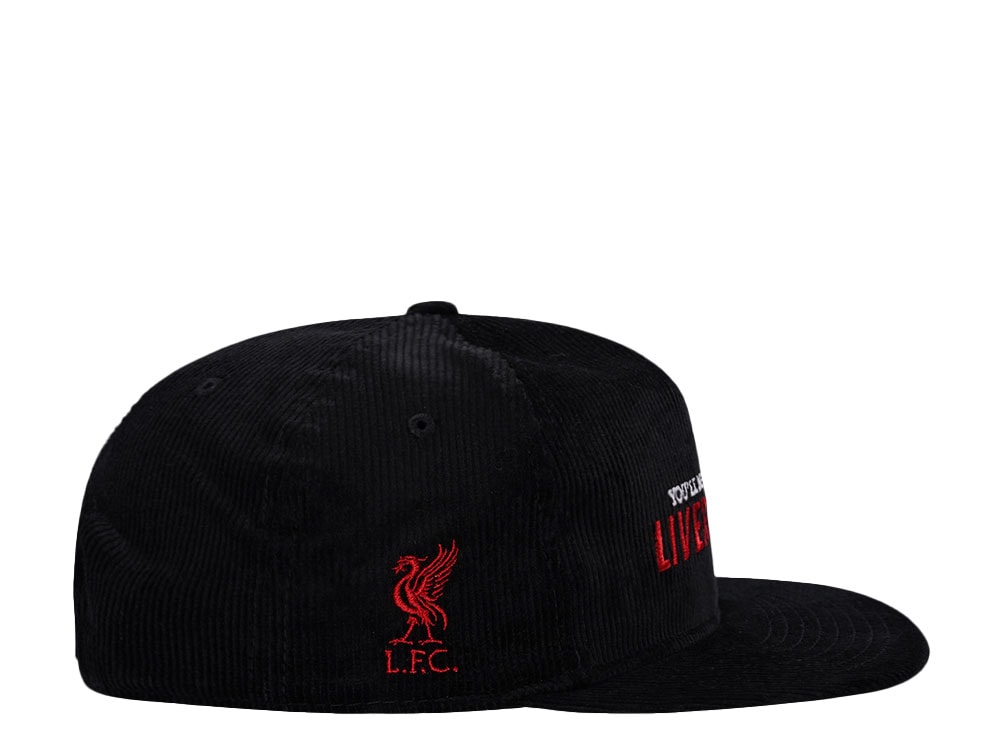 New Era Liverpool FC Black Cord 19Twenty Snapback Cap