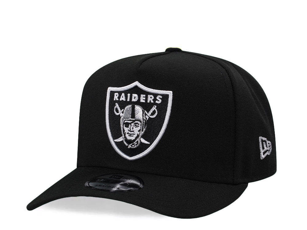 thumbnail image 2 of New Era 9Fifty Snapback - Upside Down 'Raiders' Logo - Black, Adjustable 2 of 6