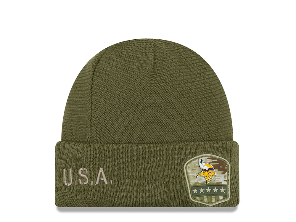 New Era Minnesota Vikings Salute to Service 2019 Knit