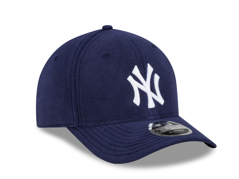 New Era New York Yankees Fleece Navy Prime Edition 9Forty M Crown Snapback Cap