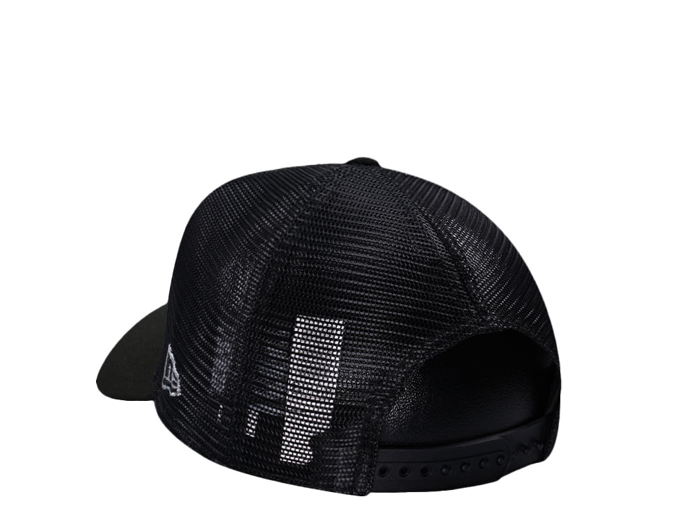 New Era Las Vegas 51s Black Metallic Trucker Edition 9Forty A Frame Snapback Cap
