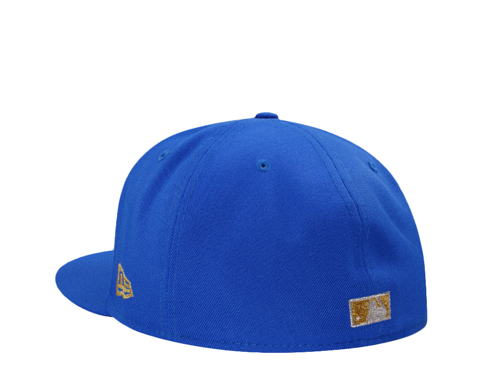 New Era Kansas City Royals Supmarine Blue Luxury Prime Edition 59Fifty Fitted Cap