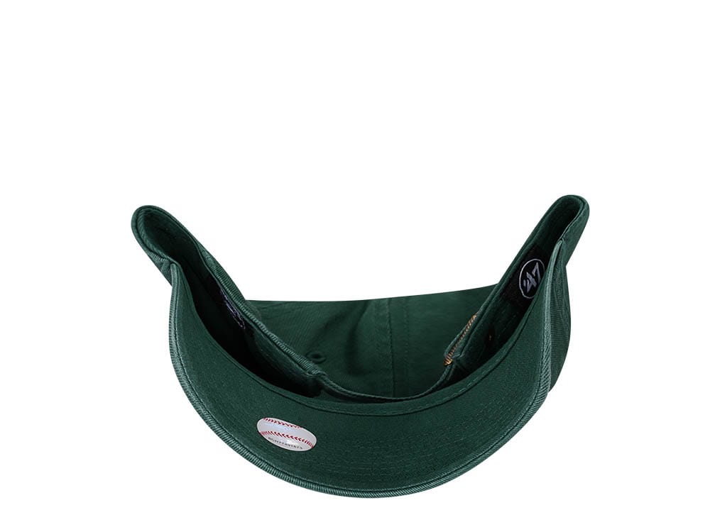 47Brand Oakland Athletics Cooperstown Dark Green Clean Up Strapback Cap