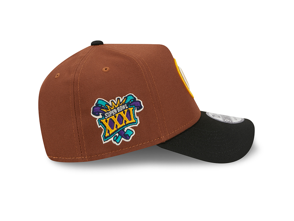 New Era Green Bay Packers Super Bowl XXXI Harvest Two Tone 9Forty A Frame Snapback Cap