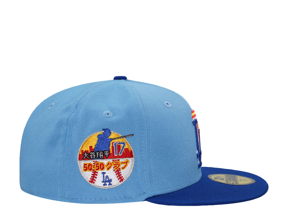 New Era Los Angeles Dodgers Ohtani Japanese Sunrise Two Tone Edition 59Fifty Fitted Cap