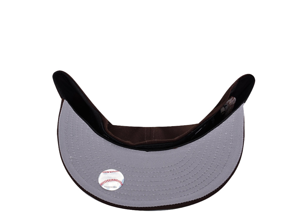New Era Los Angeles Dodgers World Series 2025 Burnt Wood Prime Edition 59Fifty Fitted Cap