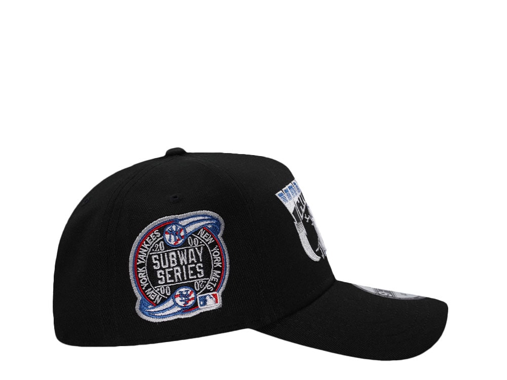 New Era New York Yankees Subway Series 2000 Black Edition 9Forty A Frame Snapback Cap