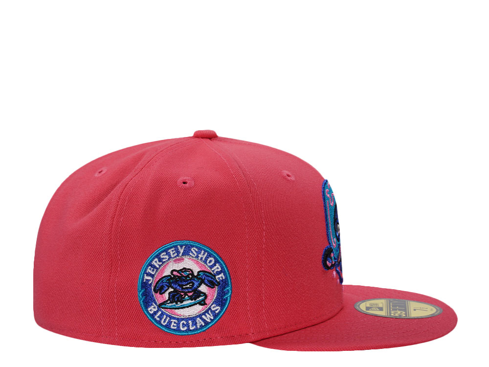 New Era Lakewood Blueclaws Copa Coral Prime Edition 59Fifty Fitted Cap