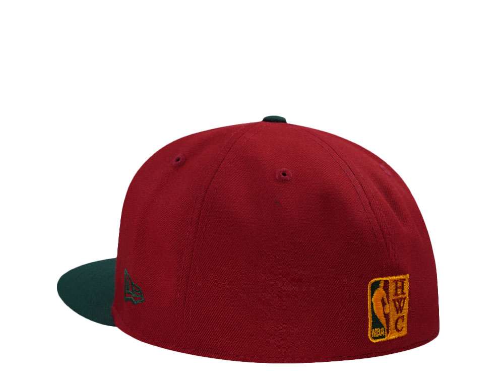 New Era Seattle Supersonics NBA Finals 1996 Red Two Tone Edition 59Fifty Fitted Cap