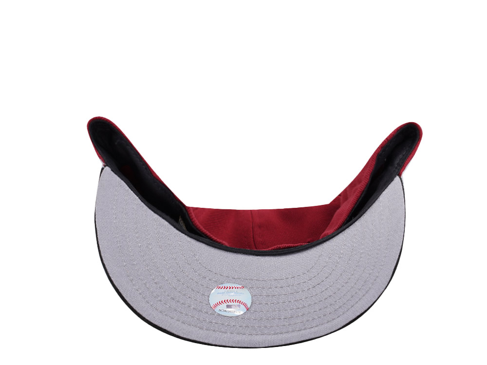 New Era Los Angeles Dodgers Tokyo Series 2025 Lucky Cat Brick Red Two Tone Edition 59Fifty Fitted Cap