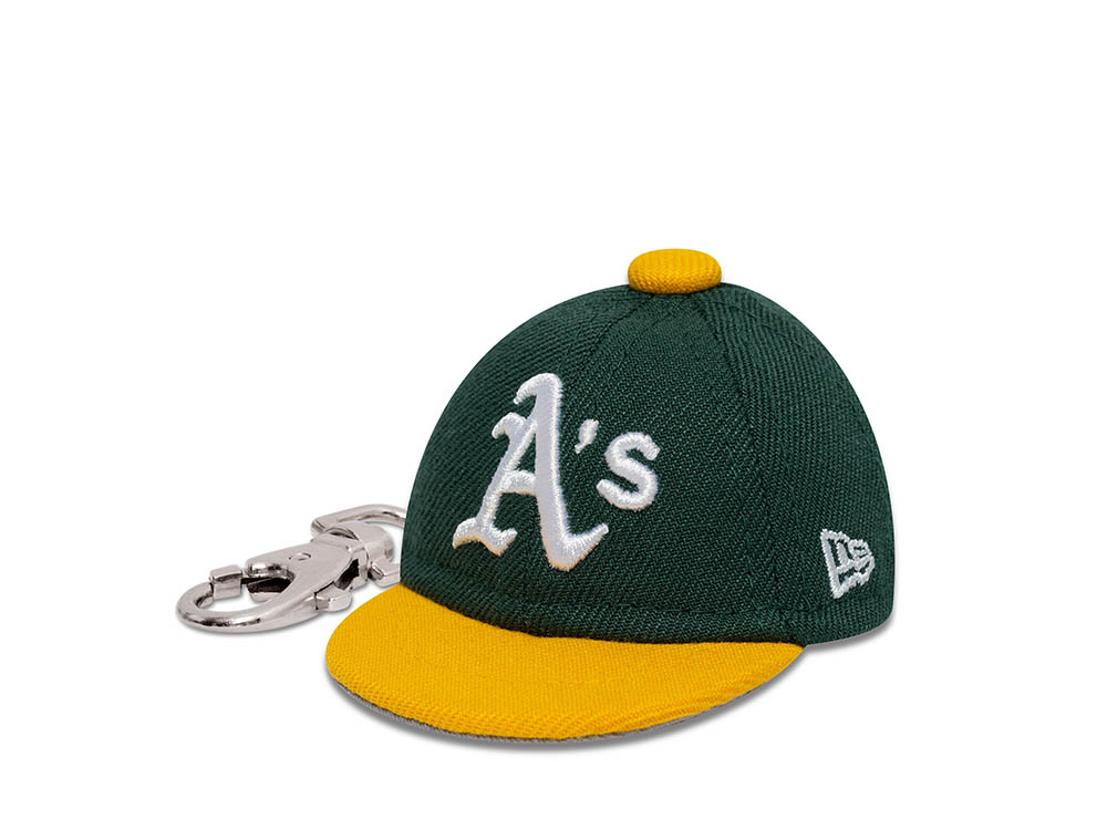New Era Oakland Athletics Mini Cap Keychain