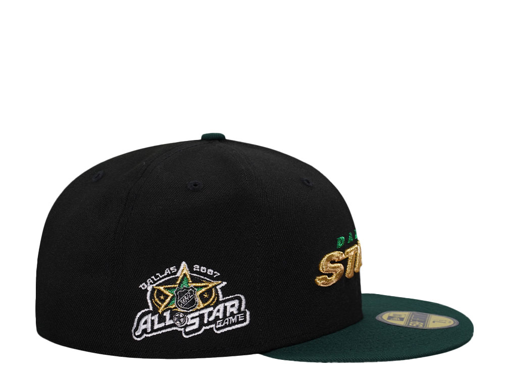 New Era Dallas Stars All Star Game 2007 Black Two Tone Prime Edition 59Fifty Fitted Cap