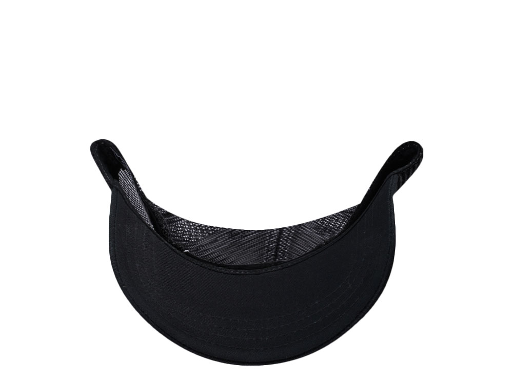 Von Dutch Eye Black And White Trucker Edition Snapback Cap