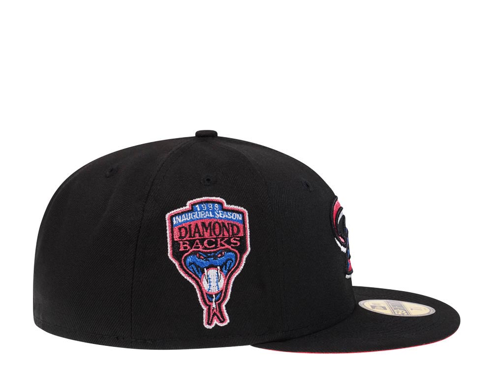 New Era Arizona Diamondbacks Inaugural Season 1998 Black Lava Edition 59Fifty Fitted Cap