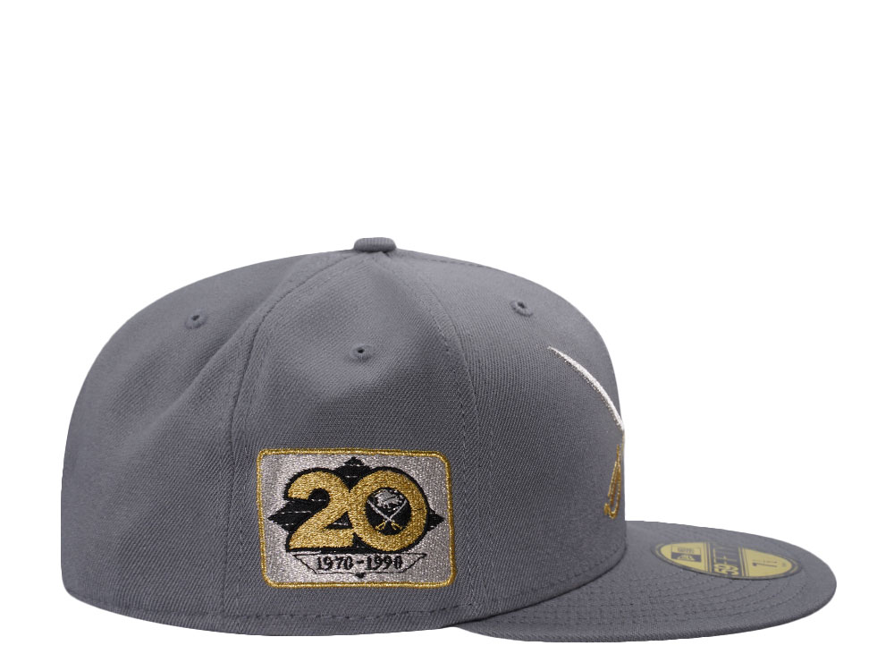 New Era Buffalo Sabres 20th Anniversary Gray Prime Edition 59Fifty Fitted Cap