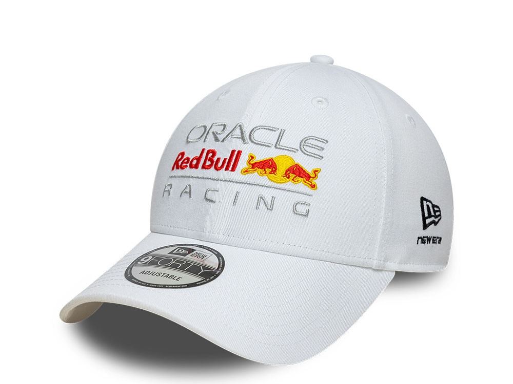 New Era Red Bull Racing Pure White 9Forty Strapback Cap