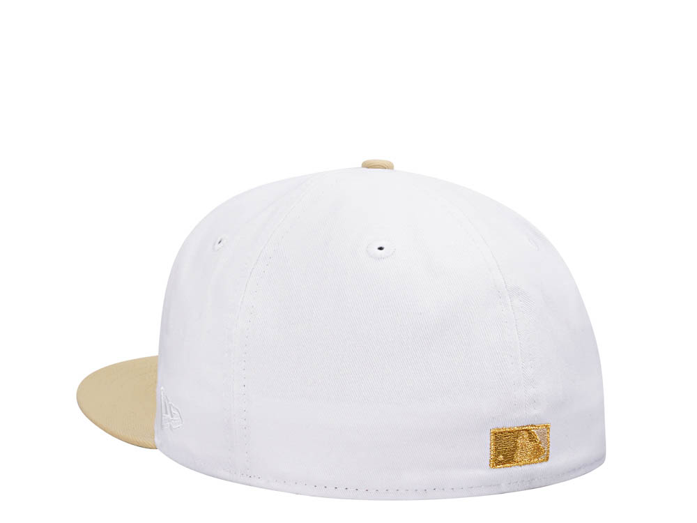 New Era Atlanta Braves Inaugural Season 2017 Optic Gold Two Tone Edition 59Fifty Fitted Cap