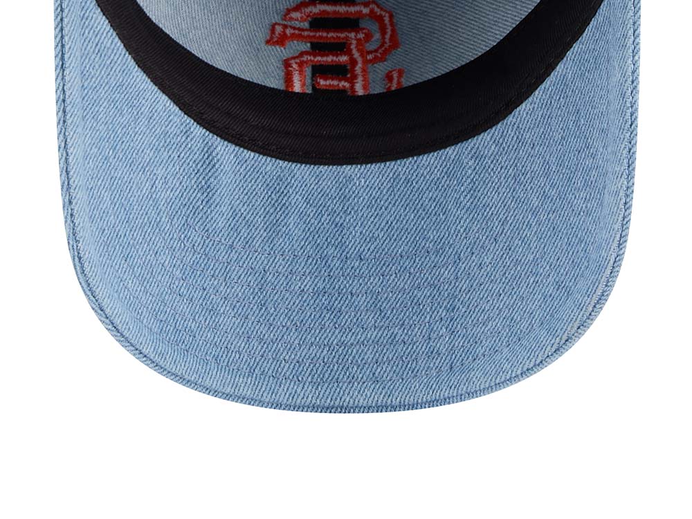 New Era San Francisco Giants Washed Denim 9Twenty Strapback Cap